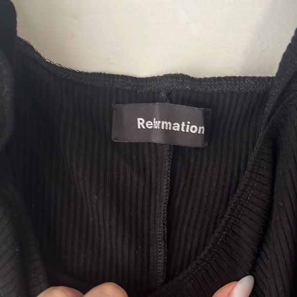 Reformation Hampton Ruffle Bodysuit - Picture 2 of 3